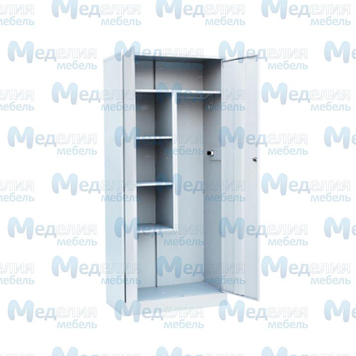 Медицинский металлический шкаф для одежды ШМО.02.00 (мод.1)