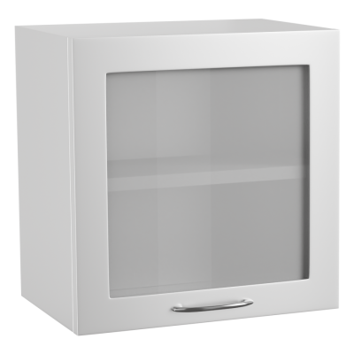 Шкаф медицинский навесной со стеклянной дверкой, М-ШНс-40 (Металл, резка)