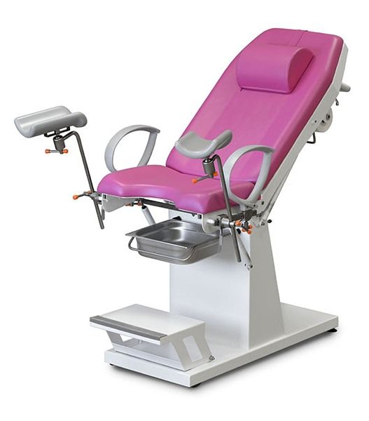 Кресло медицинское гинекологическое КГМ-4 с ручной регулировкой