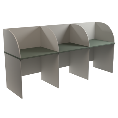 Стол для ингаляции (УЛДСП) ширина 2400 мм