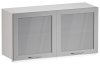 Шкаф медицинский навесной со стеклянными дверками, М-ШНс-80 (Металл, с)