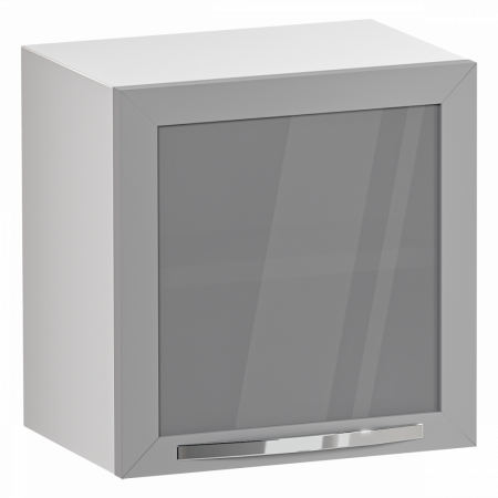 Шкаф медицинский навесной со стеклянной дверкой, М-ШНс-40 (Металл, л)