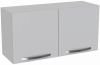Шкаф медицинский навесной двухстворчатый, М-ШН-80 (Металл, л)