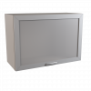 Шкаф навесной (настенный) с откидной дверкой со стеклом, М-ШНОс-80 (Фаворит)
