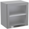 Шкаф медицинский навесной со стеклянной дверкой, М-ШНс-40 (Металл, с, л)