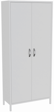 Шкаф медицинский двухстворчатый М-ШП-80 (Металл, 8 полок, разделитель, л)