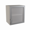 Шкаф навесной со стеклянной дверкой одностворчатый, М-ШНс-60 (УЛДСП)